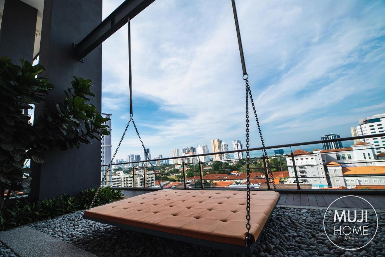 Muji Studio 2 - Seaview At 218 Tropicana Near Komtar Food Heaven With Netflix & Tv Box George Town Bagian luar foto
